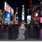 Times Square New York – Elena in New York